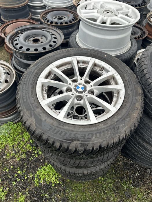 BMW джанти 16” style 390 + перфектни зимни гуми