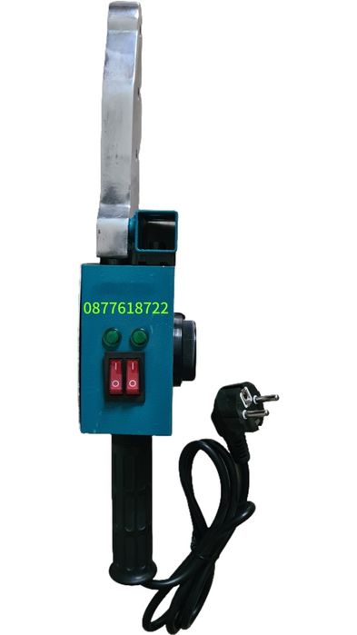 Лепачка за ППР тръби 1600w с ръчен терморегулатор