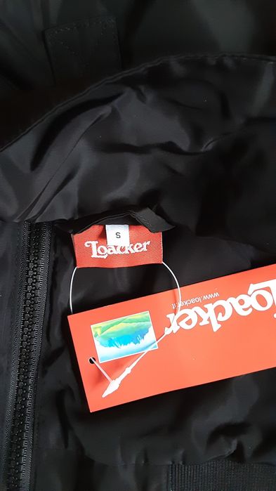 Geacă subțire neagră mărimea S Nou cu etichetă