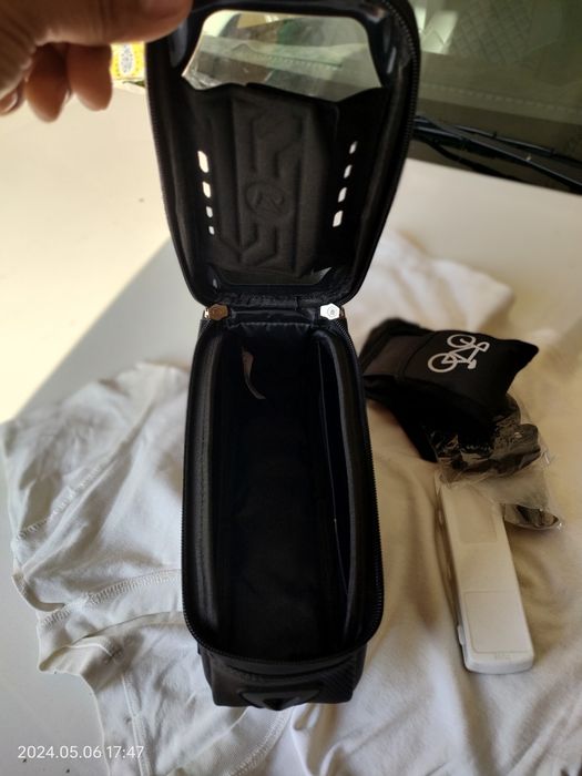 Велосумка на раму. Доставка