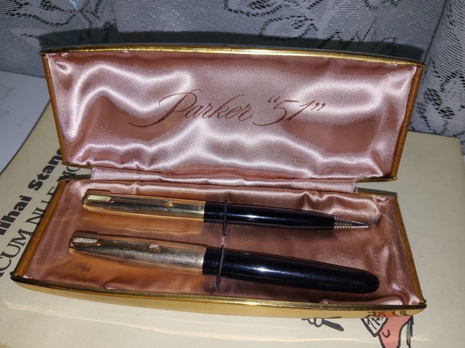 Set stilou creion Parker 51 Demi