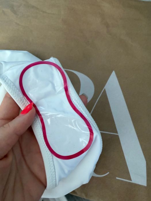 Бял бански ZARA ХЛ
