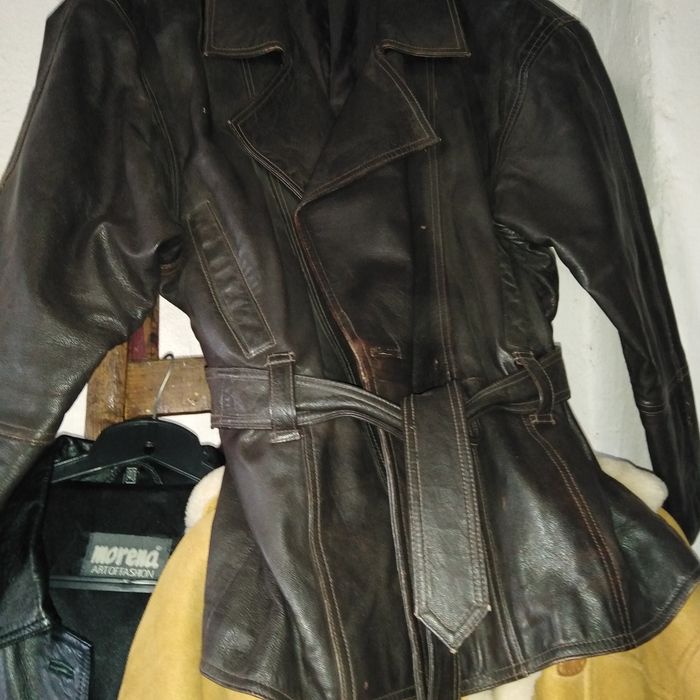 Scurta piele neagra originala dama barbati