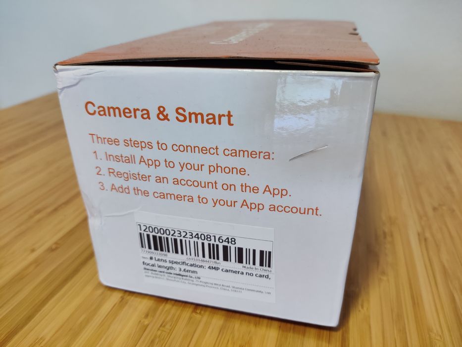 Cameră supraveghere wireless cu soclu