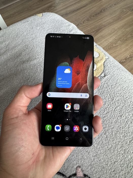Samsung s21 ultra 5g 128gb + коробка