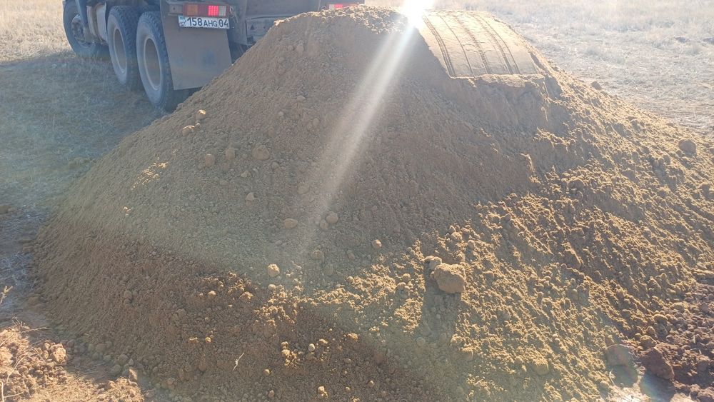 Песок балас щебень грунт Доставка камаз