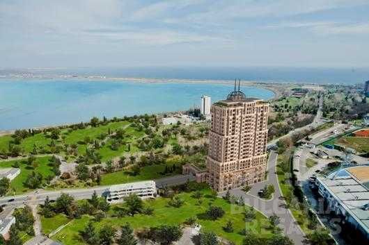 Просторен двустаен апартамент с гледка море, Първа линия