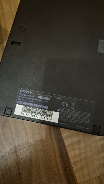 Consola PS2 Slim cu accesorii originale + 128 MB card memorie