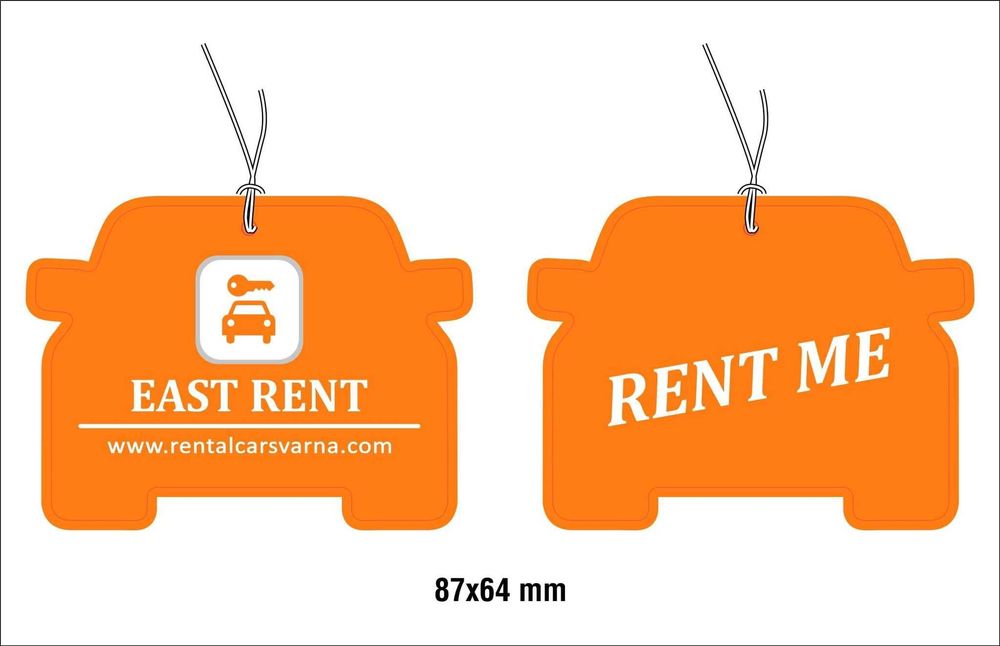 Изработка на рекламни ароматизатори с ваше лого, форма и дизайн