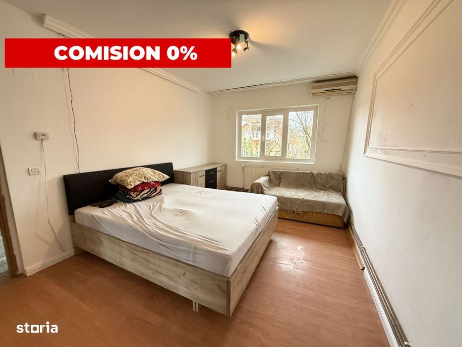 COMISION 0% Apartament spatios, 3 camere, decomandat, parter - Lipovei