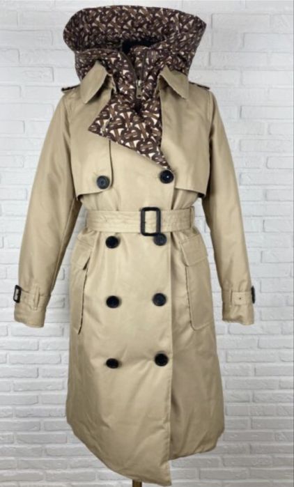 Burberry зимно двулицево палто/ тренчкот