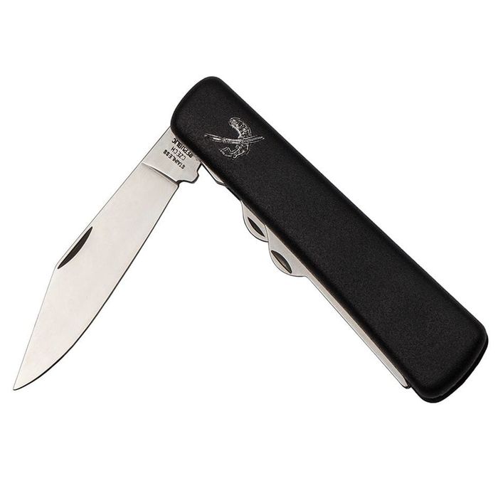 Briceag pescaresc IdeallStore®, Fisherman Tool, otel, 17.5 cm, negru