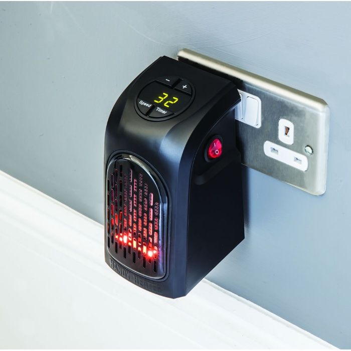 ТВ ХИТ 400W Handy Heater отоплителна печка духалка мини климатик парно