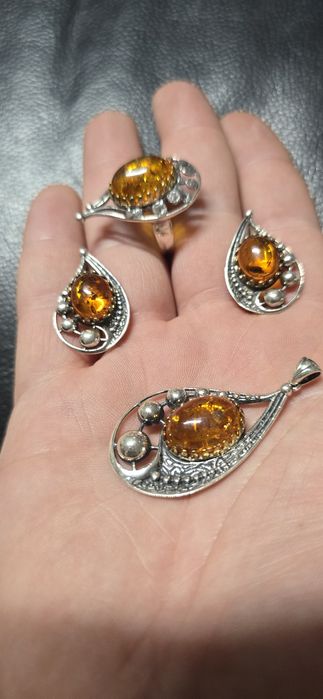 Set argint chihlimbar