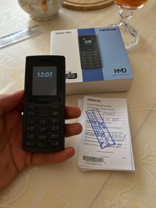 Телефон Nokia 105 на гарантии