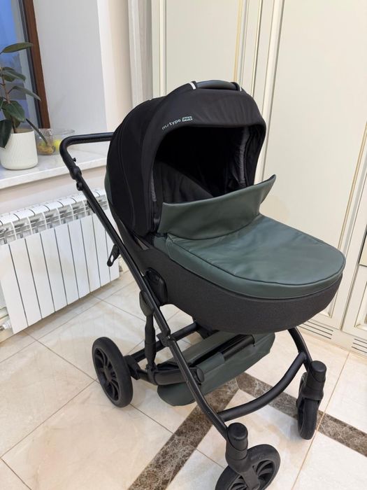 Коляска anex m type, столик ilovi