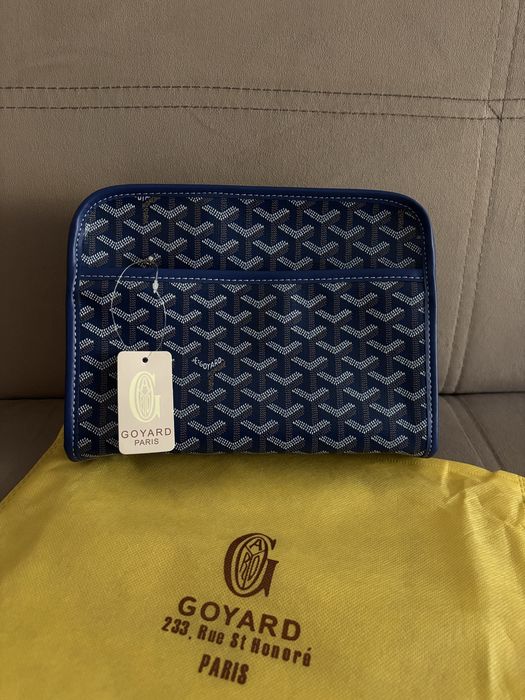 Goyard синя чанта