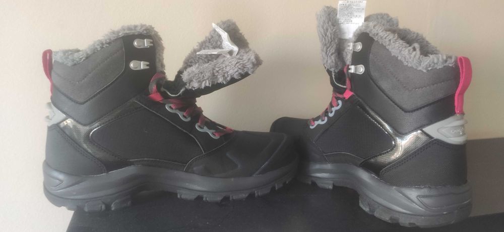 Нови дамски зимни боти непромокаеми Quechua +  подарък