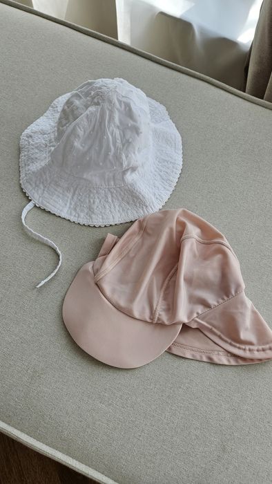H&M Шапки 86-92, едната за плуване с UPF 50+