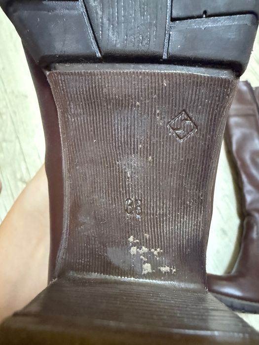 Дамски ботуши на ток GABINA