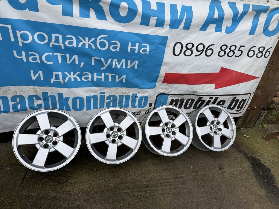 16 5х100 джанти шкода