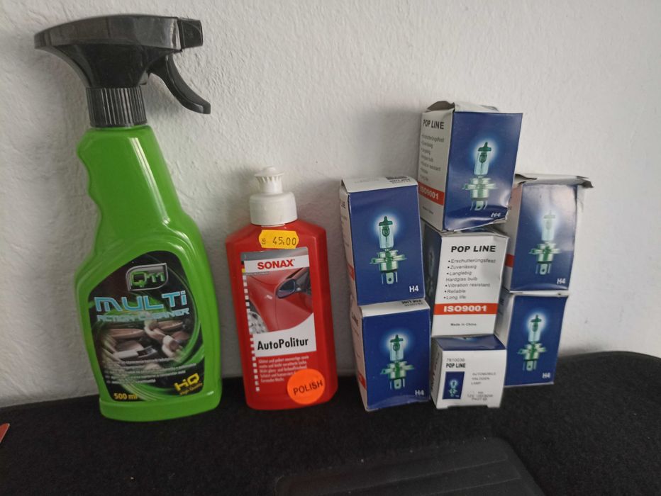 Becuri polish  spray ulei