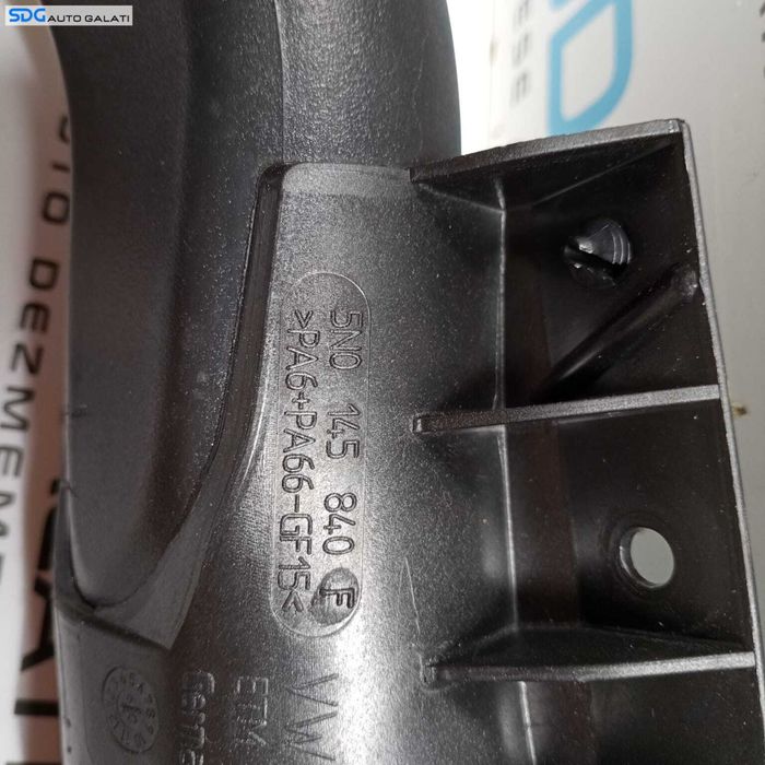 Conducta Presiune Aer Radiator Intercooler Turbo Turbina Turbosuflanta Volkswagen Jetta 2.0 TDI CBDA CBDB CEGA CJAA 2005 - 2014 Cod 5N0145840F [2693]