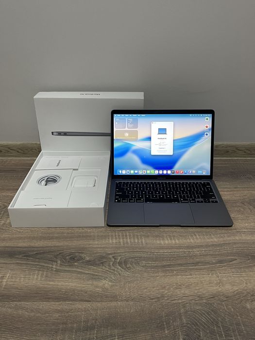 Apple MacBook Air 2023 M1 АКБ 92% ПОЛНЫЙ КОМПЛЕКТ ноутбук макбук аир