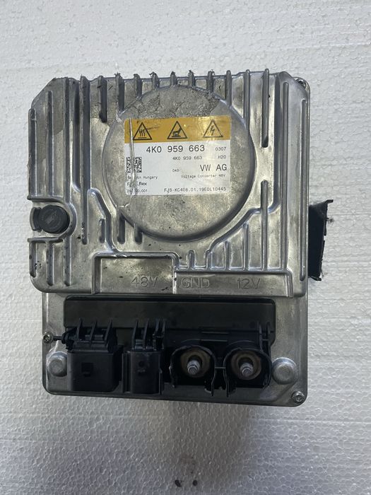 Invertor tensiune 48/12v mild Hybrid audi a6 s6 c8 a7 q8  4k0959663