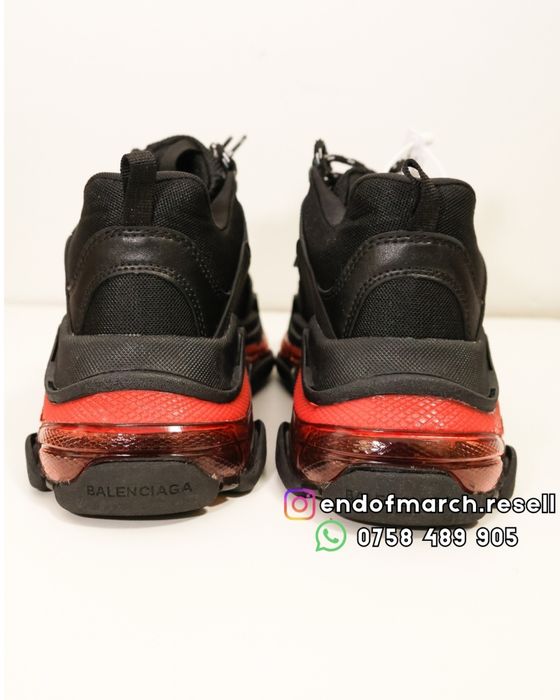 Balenciaga Triple S Red