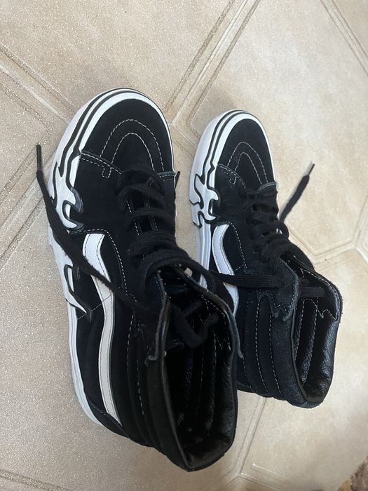 Vans Sk8-Hi Flame Black