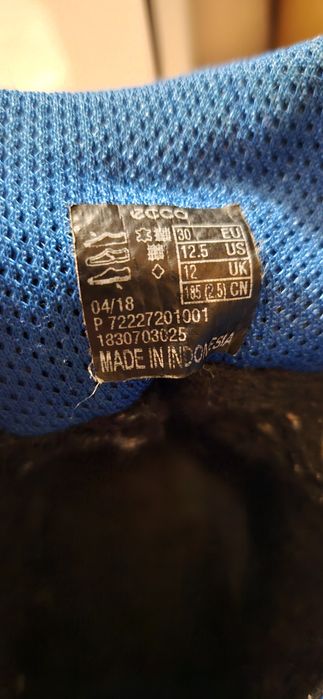 Ботинки ECCO 30 размер