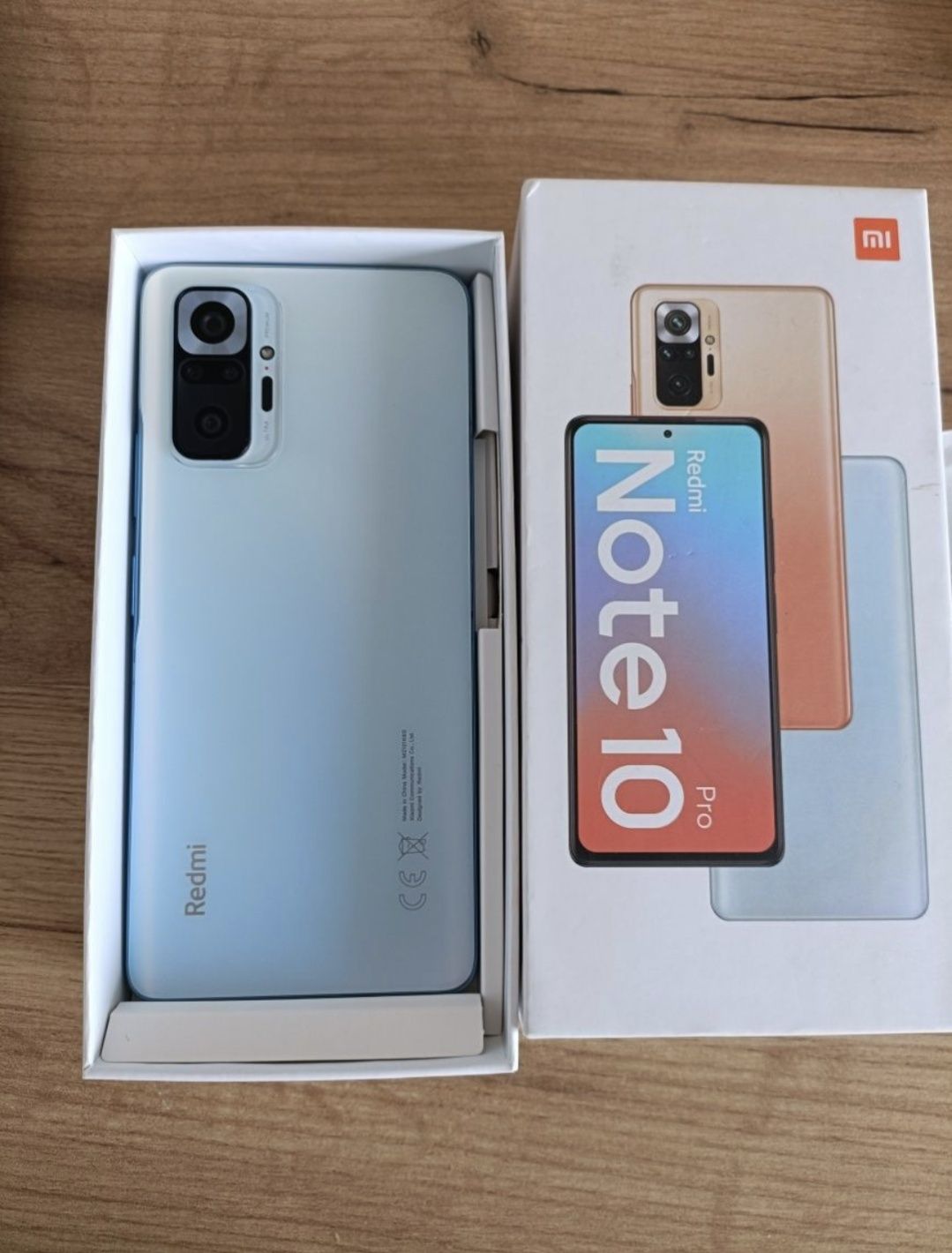 Xiaomi Redmi Note 10 Pro (Glacier Blue) unboxing 