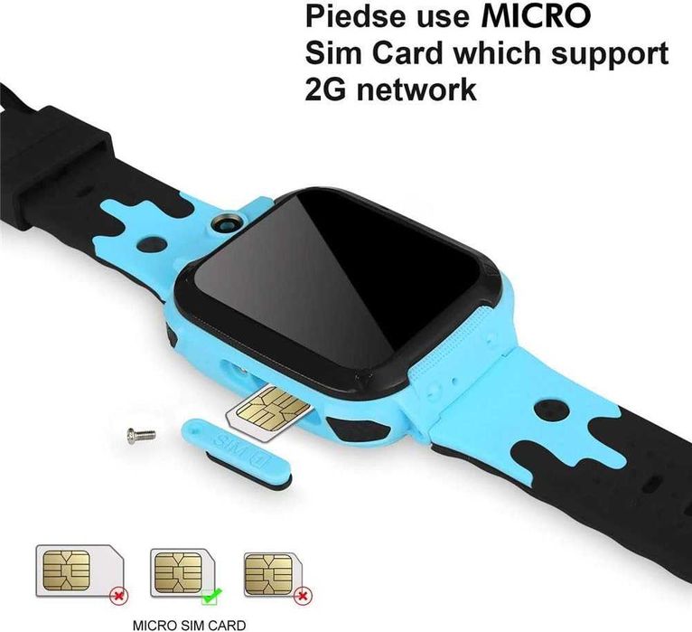 Детски часовник- телефон с GPS тракер LBS Smart 5