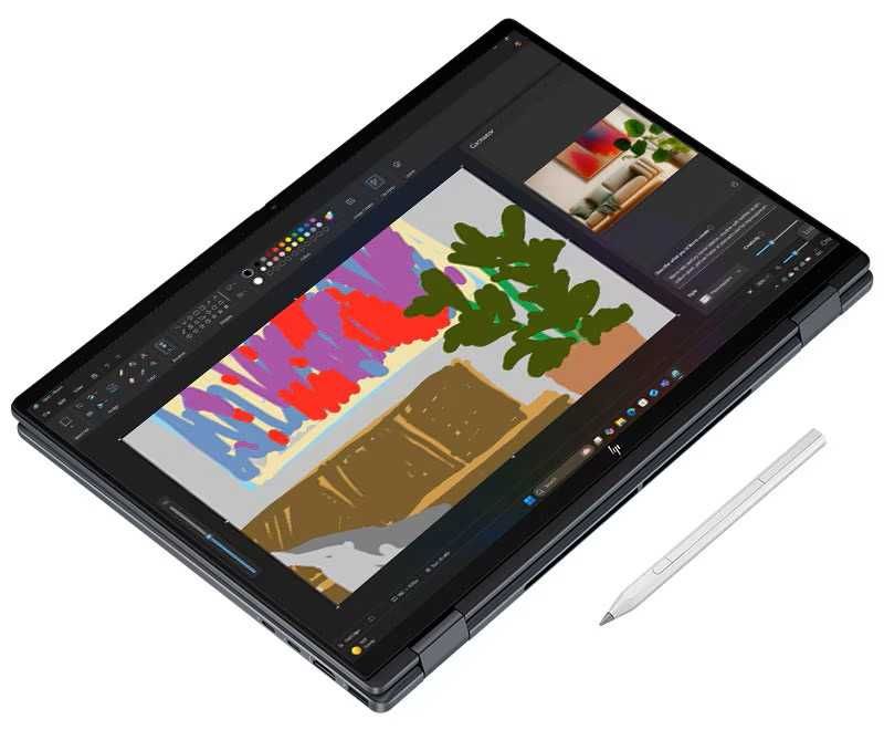 Hp OmniBook X Flip Laptop Next Gen AI Ultra7-258V/16GB DDR/512GB SSD