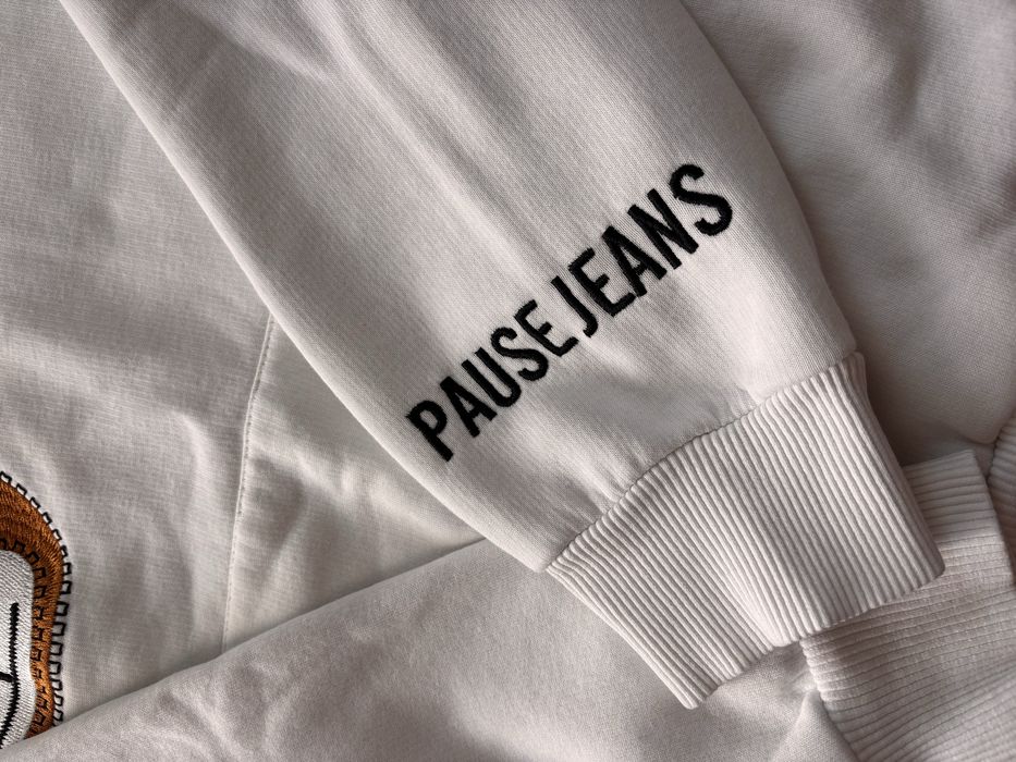 Анцунг Pause Jeans бял