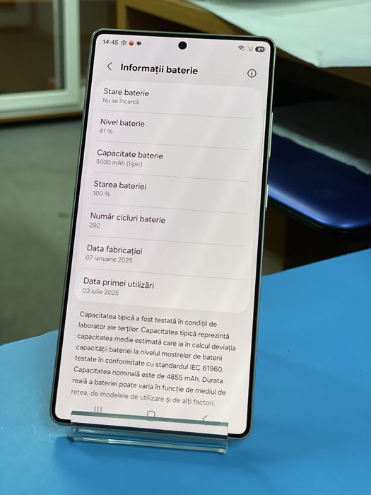 Samsung S25 Ultra 256GB, Garantie 12 luni | Lensun