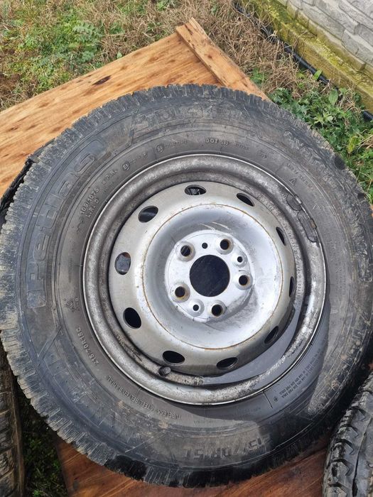 Anvelope 215 75 R15C cargo + Jante Fiat Ducato 15"