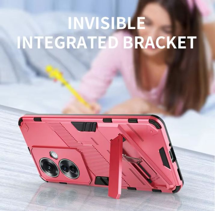 Husa antisoc model HYBRID kickstand pentru Oppo A60 4G / Oppo Reno11 F