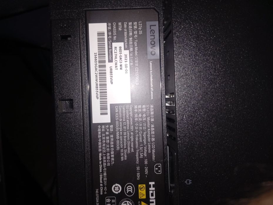 Monitoare Lenovo, Asus, Benq, Dell