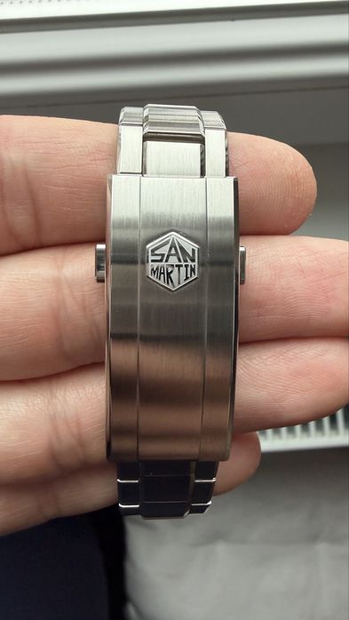Ceas San Martin SN0144, 42mm, Automatic (Miyota 9015), oțel inoxidabil