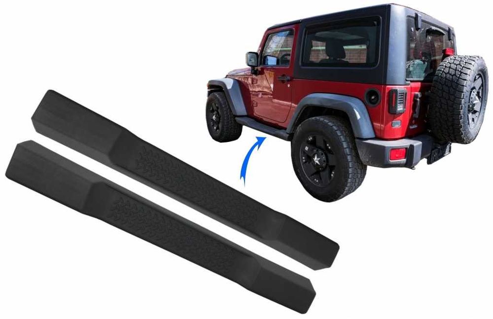 Praguri Trepte Laterale JEEP Wrangler Rubicon JK 2 Usi (2007-2017)