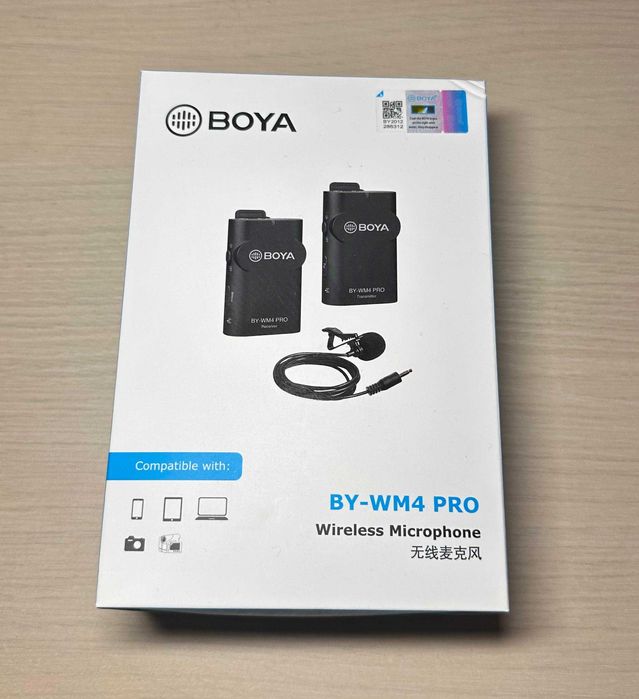 Vând lavalieră BOYA WM4 PRO