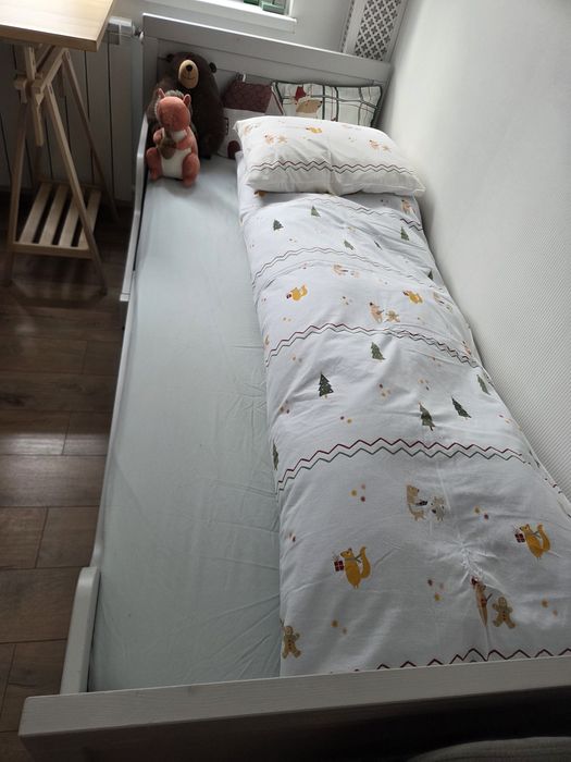 Pat extensibil si dulap Sundvik, Ikea