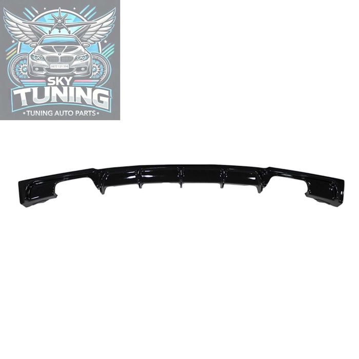 Дифузьор / добавка за задна броня за БМВ Ф30-Ф31 / BMW F30-F31 3серия