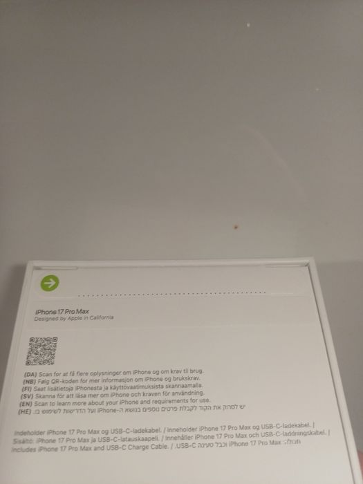 IPhone 17 pro max 256 гб nano esim