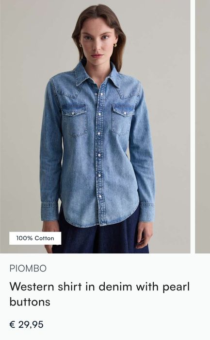 Cămașă de blugi XS