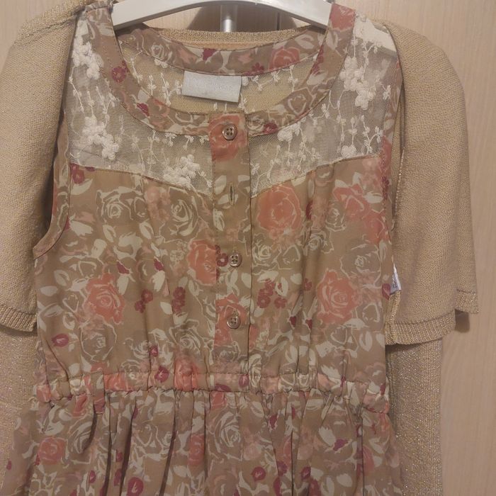 Rochiță cu bolero 5-6 ani