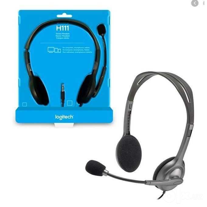 Бесплатная доставка. Logitech H111 Наушник
