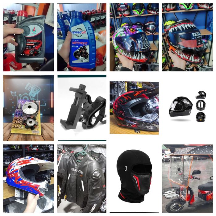 Барса турдаги Скутерларга запчастлар бор